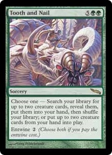 🔥 Tooth and Nail Mirrodin